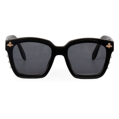 gucci sunglasses with gold bee|gucci official website.